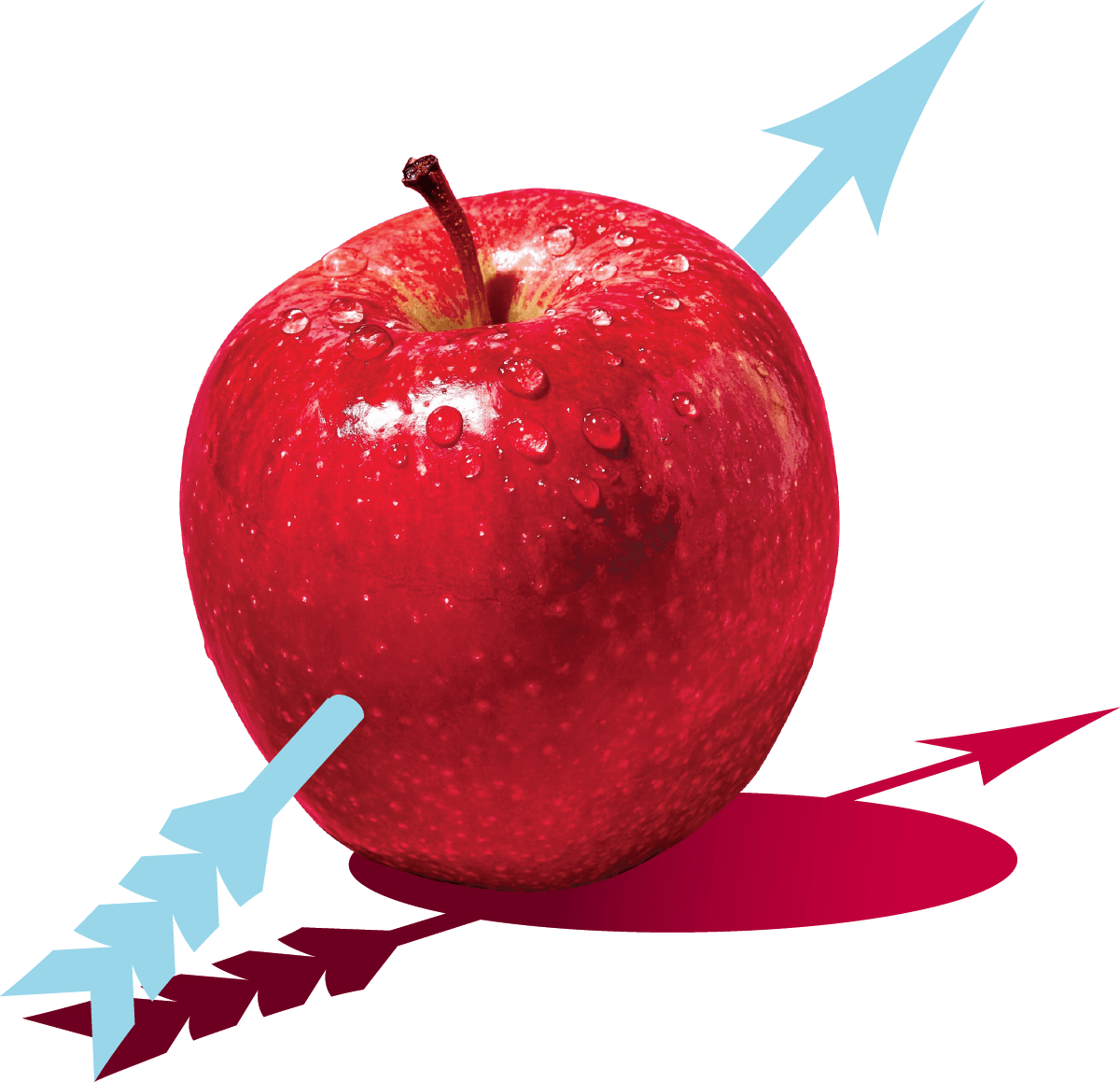 Hero apple arrow